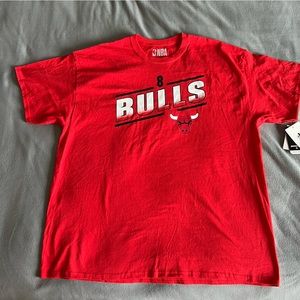 NBA Chicago Bulls Zach Lavine Men's T-Shirt Redb- 2XL